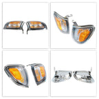 LH+RH Corner Marker Turn Signal Lamp For 2001-2004 Toyota Tacoma Pickup