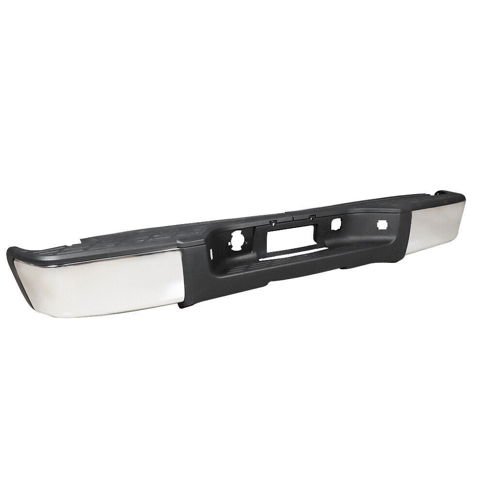 Complete Rear Bumper For 2007-2013 Chevy Silverado GMC Sierra 1500 Truck