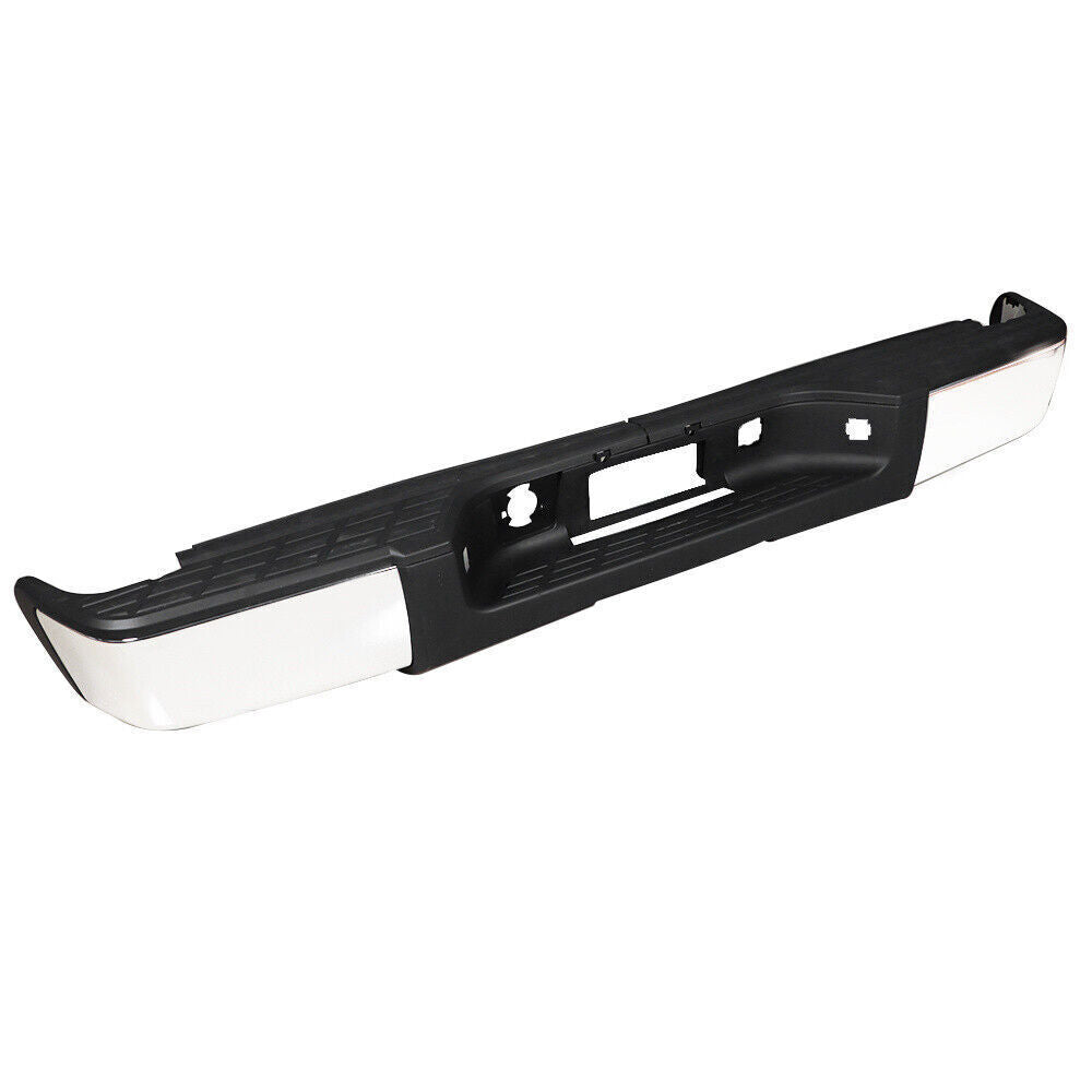 Complete Rear Bumper For 2007-2013 Chevy Silverado GMC Sierra 1500 Truck