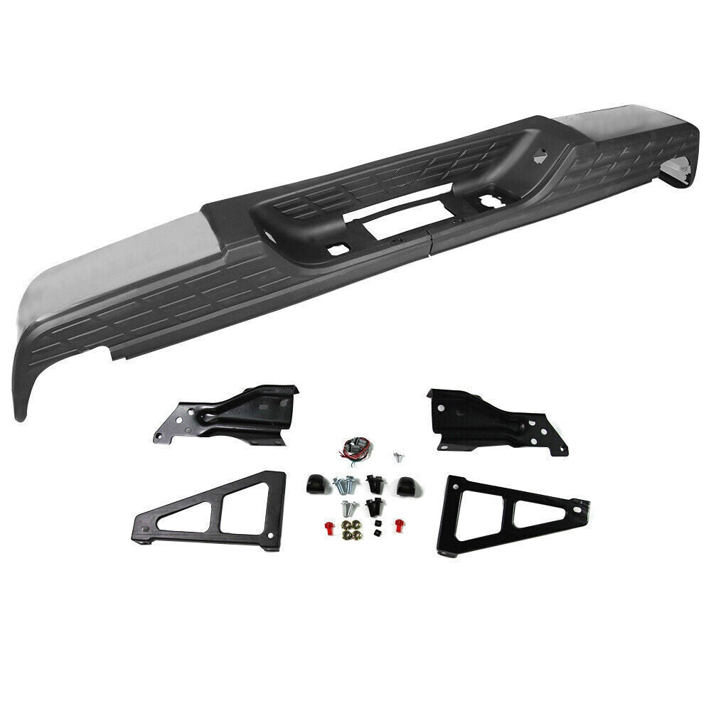Complete Rear Bumper For 2007-2013 Chevy Silverado GMC Sierra 1500 Truck