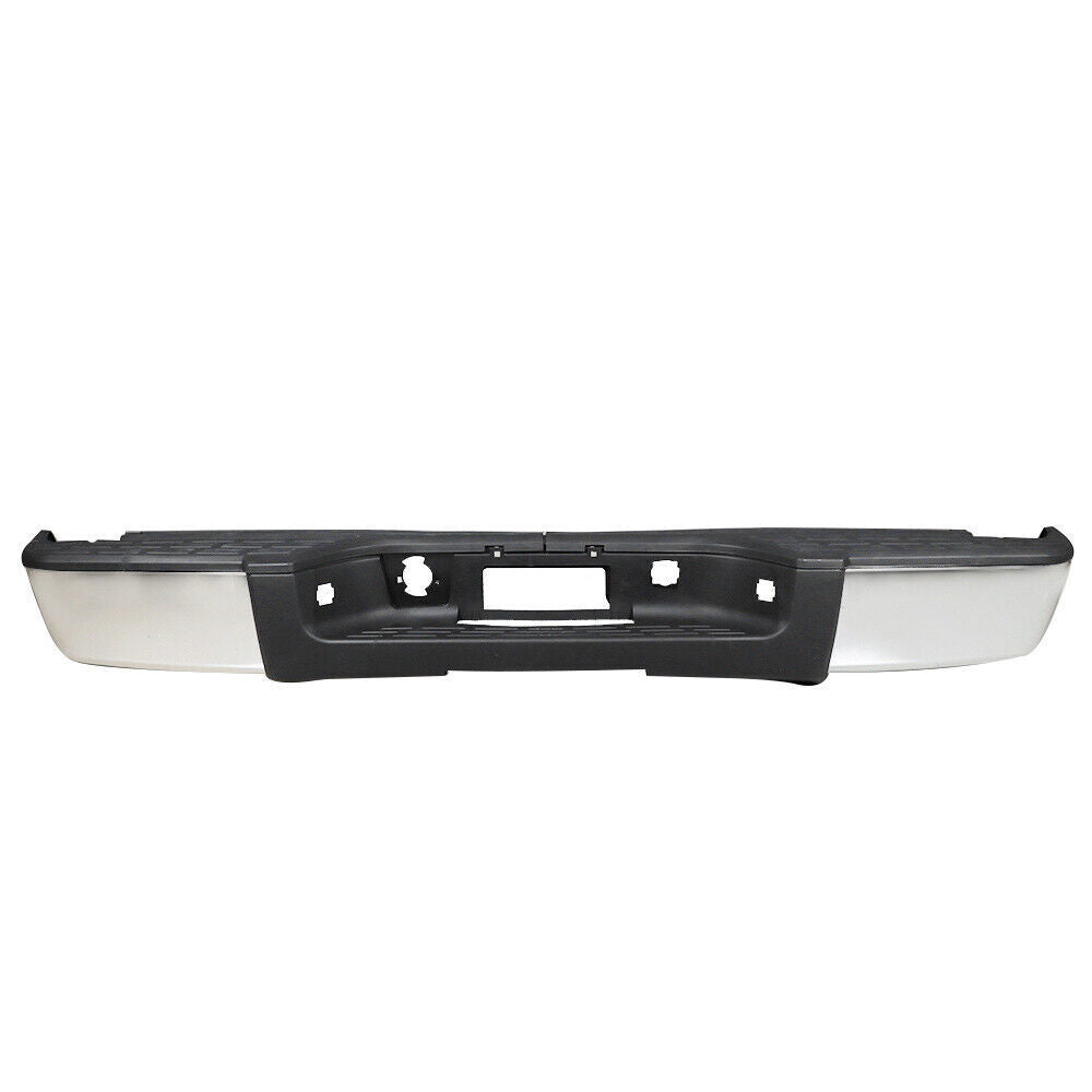 Complete Rear Bumper For 2007-2013 Chevy Silverado GMC Sierra 1500 Truck