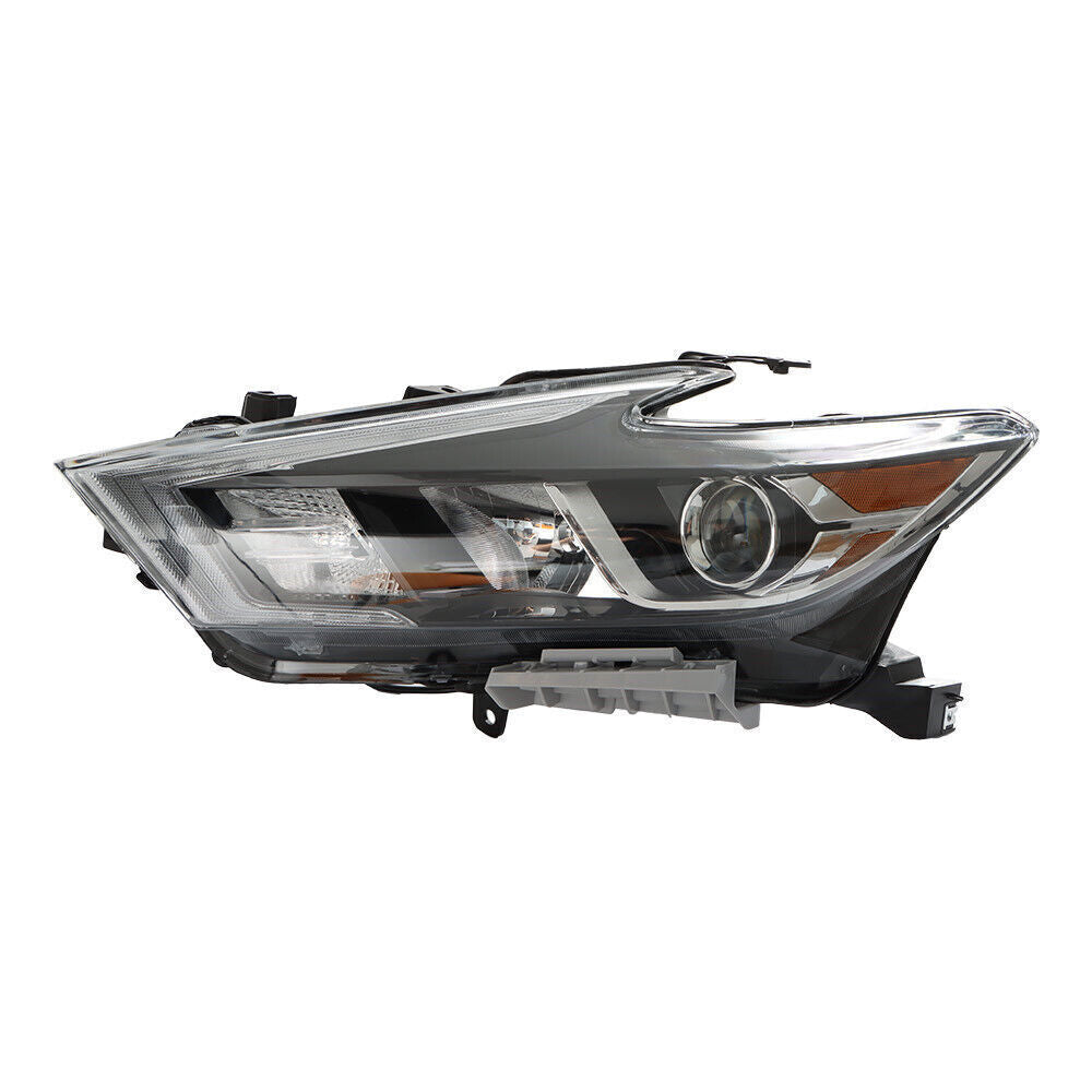 Left Headlight For 2016-2018 Nissan Maxima S SL SV Halogen w/ LED DRL