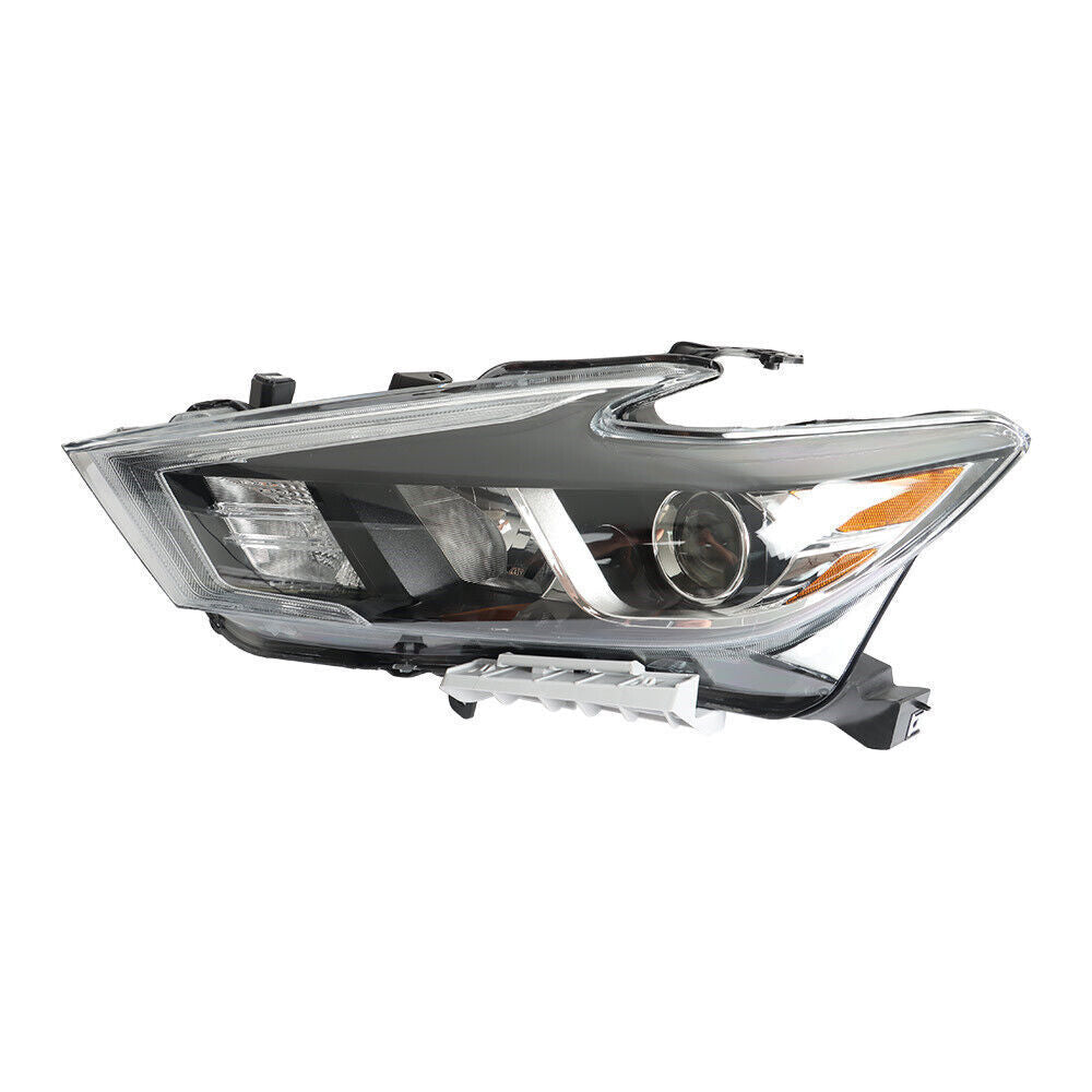Left Headlight For 2016-2018 Nissan Maxima S SL SV Halogen w/ LED DRL