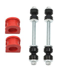 Front Sway Bar End Links Kit Stabilizer Bar Bushings For 07-17 Chevy Gmc