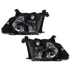 Right+Left Headlights For Toyota Tacoma 2005-2011 LED Projector Black