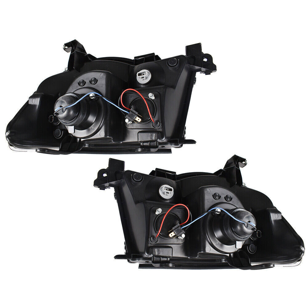 Right+Left Headlights For Toyota Tacoma 2005-2011 LED Projector Black