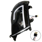 Right+Left Headlights For Toyota Tacoma 2005-2011 LED Projector Black