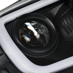 Right+Left Headlights For Toyota Tacoma 2005-2011 LED Projector Black