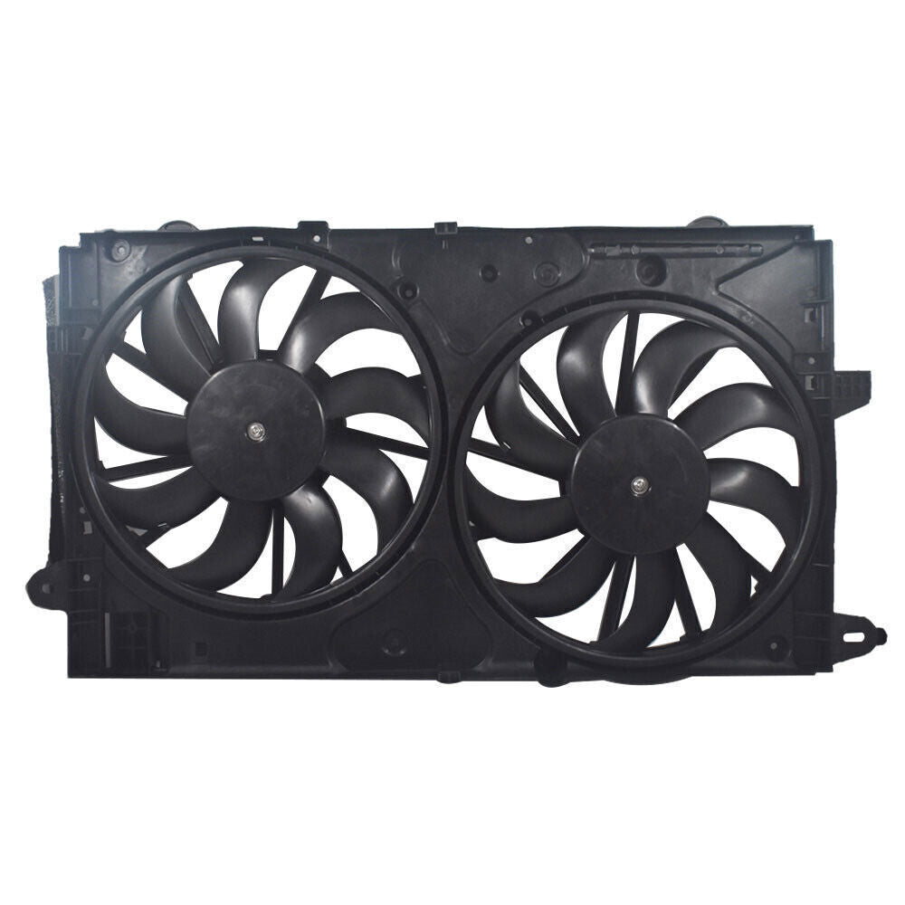 Radiator Condenser Fan Assembly For 2013-2016 Chevy Malibu Impala 2.5L