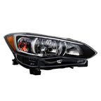 Left+Right Headlight For 2017-18 Subaru Impreza/Crosstrek Halogen Chrome
