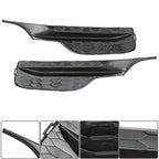 Left+Right Front Fog Light Lamp Cover Bezel For 2016-2017 Honda Accord