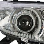 Right+Left Headlights For 2011-2020 Toyota Sienna Halogen Chrome Housing