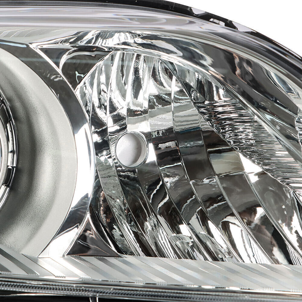 Right+Left Headlights For 2011-2020 Toyota Sienna Halogen Chrome Housing