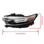 Left+Right Halogen Headlight For 2013-2014 Ford Taurus Gray Trim H1R2