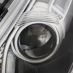 Left+Right Halogen Headlight For 2013-2014 Ford Taurus Gray Trim H1R2