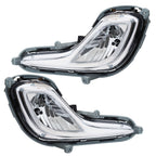 Right+Left Bumper Fog Lights For 2012-2016 Hyundai Accent Driving Lamps