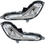 Right+Left Bumper Fog Lights For 2012-2016 Hyundai Accent Driving Lamps