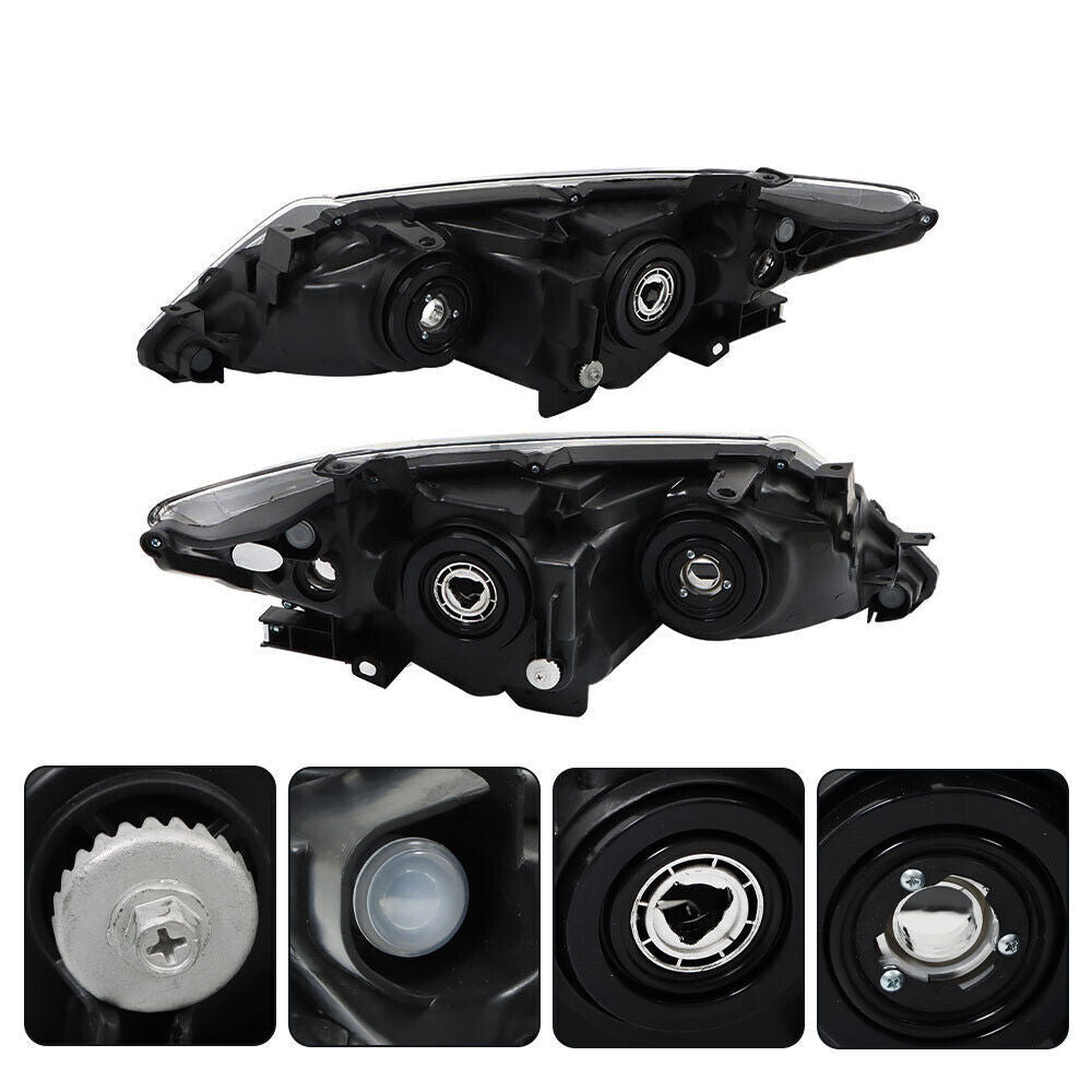 Left+Right Headlights For 2012- 2014 Toyota Camry Halogen Type Factory