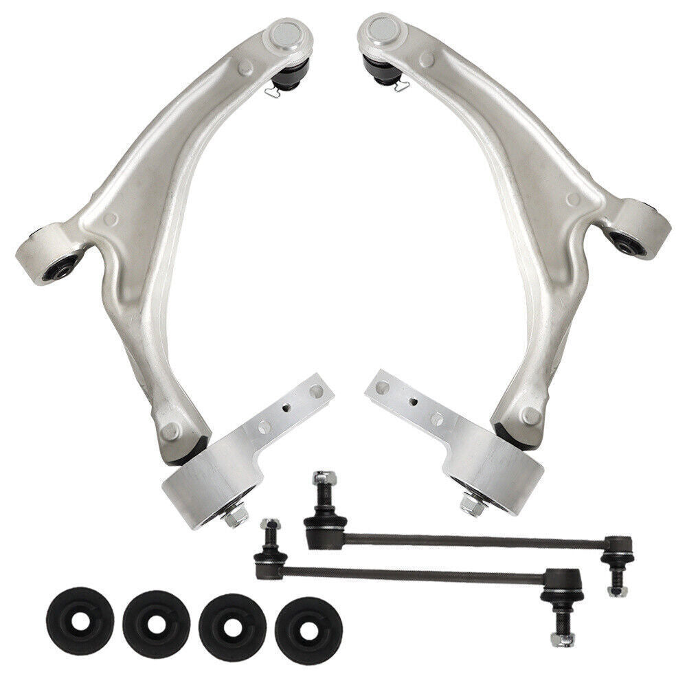 Front Lower Control Arms Sway Bar Link Kit 4PC For 2009-2015 Honda Pilot