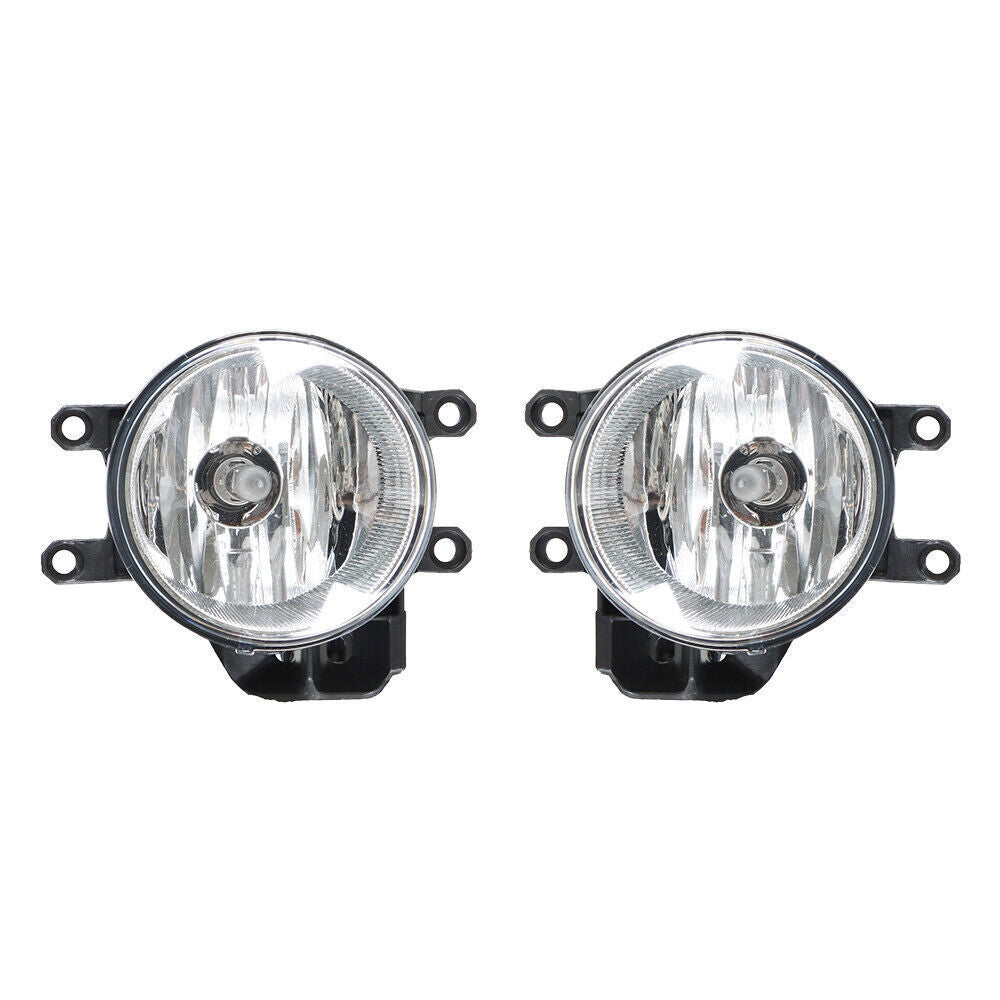 Fog Lights w/Wiring Kit For 2016-2020 Toyota Tacoma SR SR5 Clear Lens