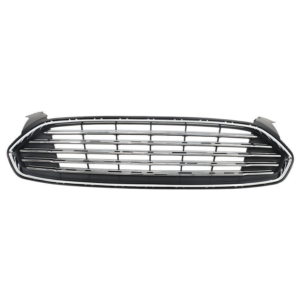 Front Bumper Grill Fit For 2013-2016 Ford Fusion w/ Fog Light Covers