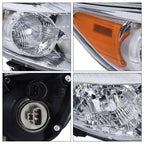 Left&Right Headlights Headlamps For 2009-2010 Toyota Corolla Halogen