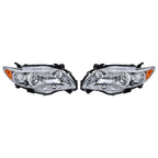 Left&Right Headlights Headlamps For 2009-2010 Toyota Corolla Halogen