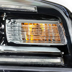 Right+Left Headlights Halogen W/LED For 2013-2016 GMC Acadia Headlamps