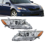 Labwok Right+Left Headlights For 2007 2008 2009 Toyota Camry Projector Headlamps
