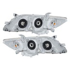 Labwok Right+Left Headlights For 2007 2008 2009 Toyota Camry Projector Headlamps