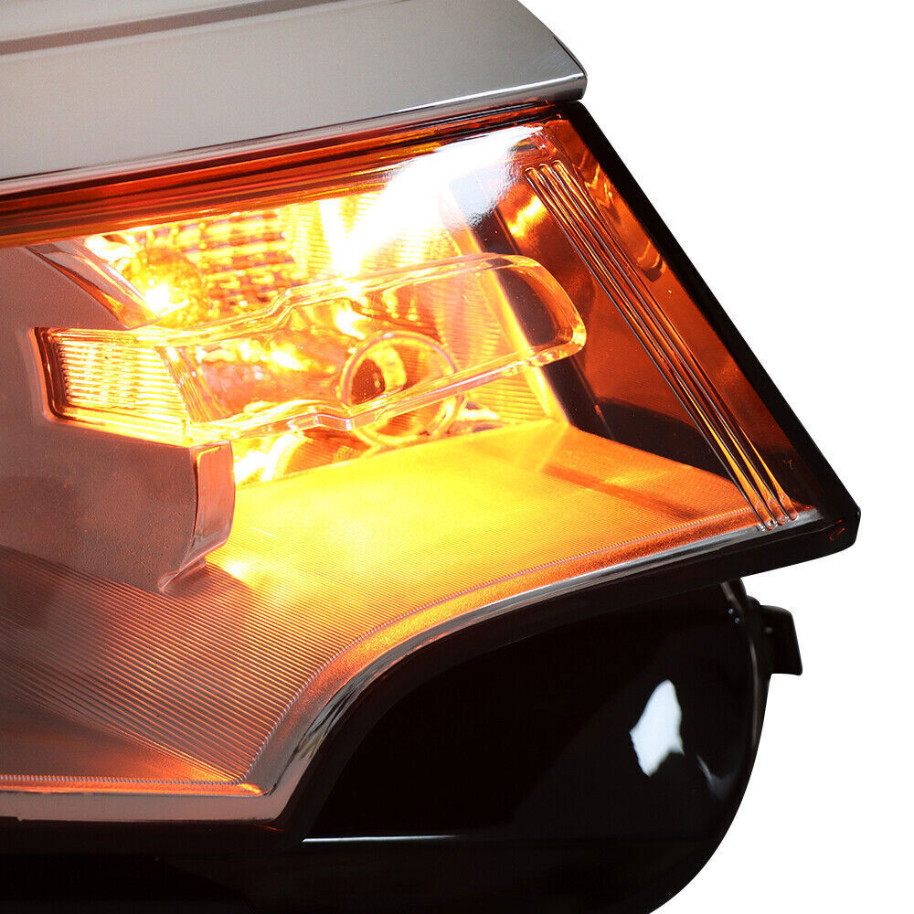 Right Side Headlight For 2011 2013 2014 Ford Edge Halogen Chrome W/o DRL