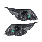 RH&LH Headlight Halogen W/LED DRL For 2016-18 Ford Explorer Sport Black