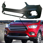 Front Bumper Cover For 2017-2019 Ford Escape Primed W/o Park Sensor Hole