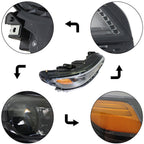 Right Headlight For 2019-2022 Jeep Cherokee LED Passenger Side Headlamp