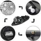 Right Headlight For 2019-2022 Jeep Cherokee LED Passenger Side Headlamp