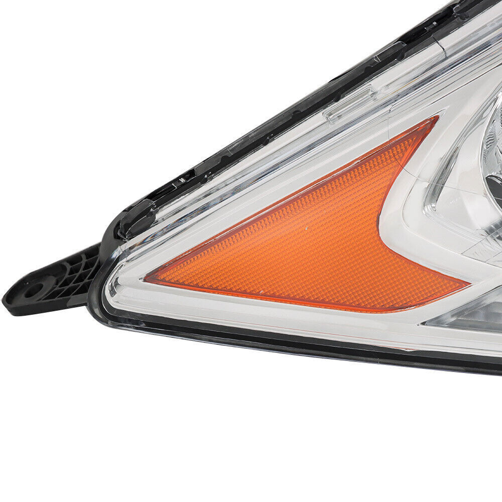 Left+Right Headlights For 2016 2017 Honda Accord Sedan 4Dr W/DRL Halogen
