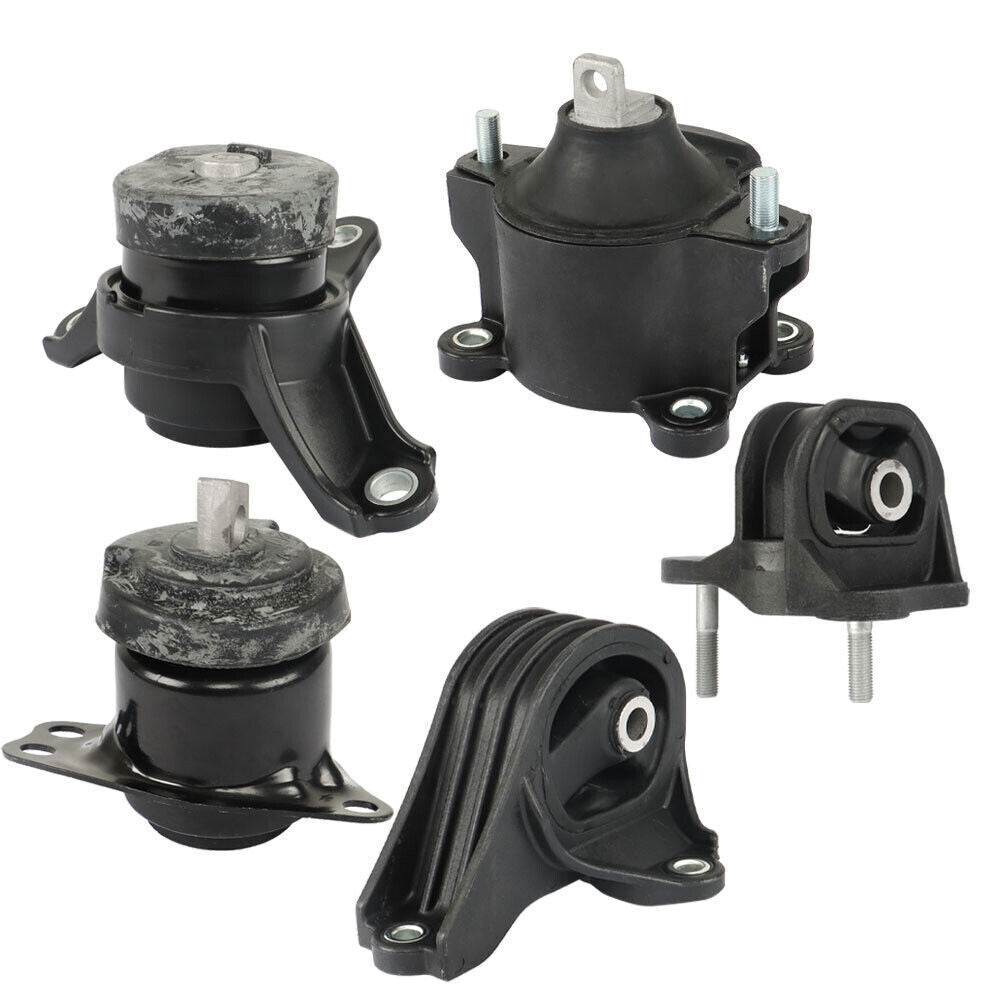 For 13-17 Honda Accord 2.4L Engine Only AT CVT Trans 5x Motor Mount Set