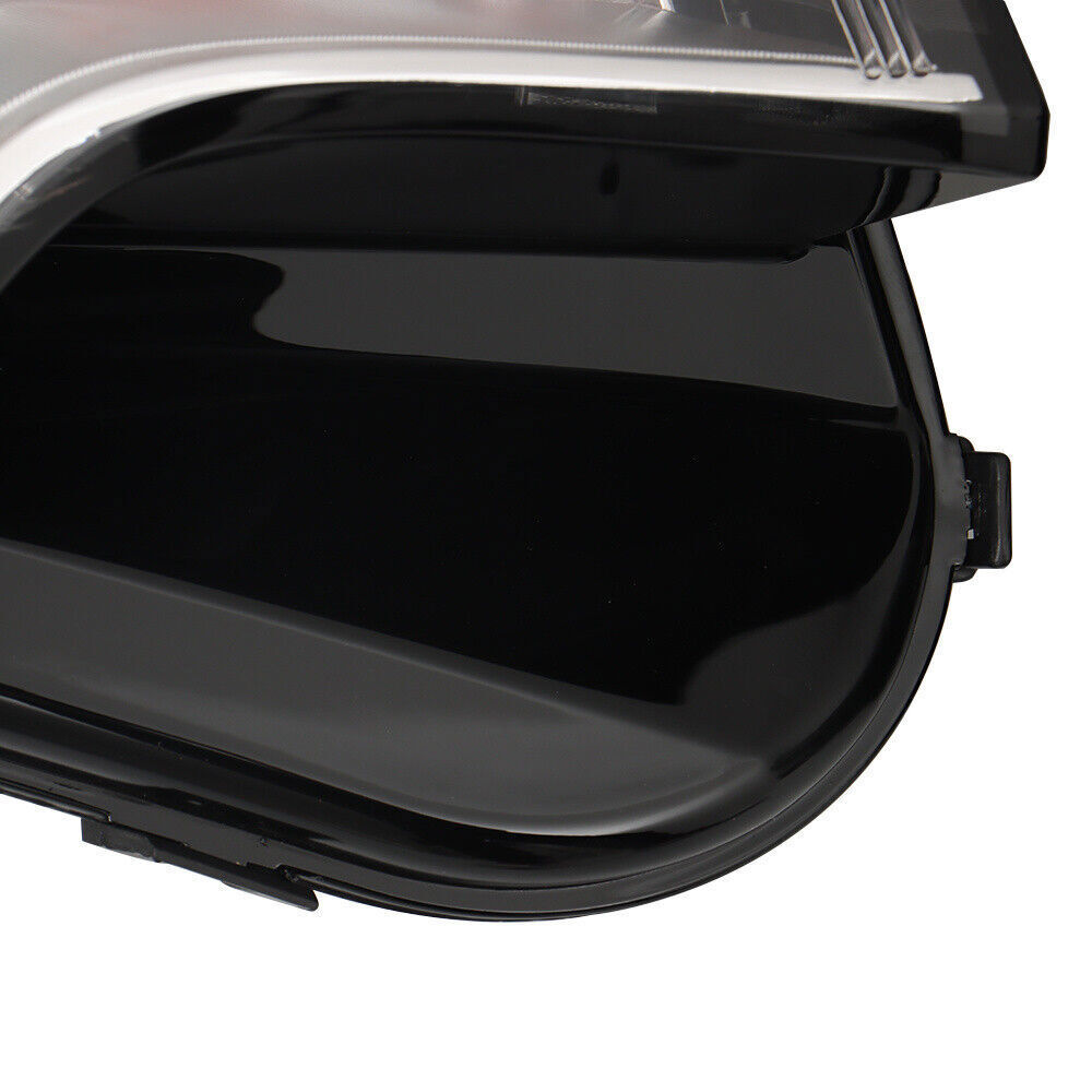 Right&Left Headlights For 2011-2014 Ford Edge Halogen Chrome Clear Lamps