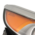 Right&Left Headlights For 2011-2014 Ford Edge Halogen Chrome Clear Lamps