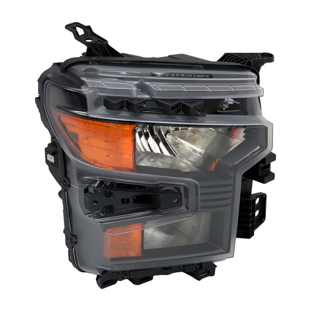 Right Headlight For 2022-2024 Chevrolet Silverado 1500 W/Halogen Clear