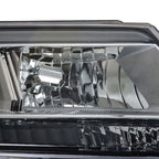 Right Headlight For 2016-2018 Ford Explorer Halogen w/LED DRL Clear Lens