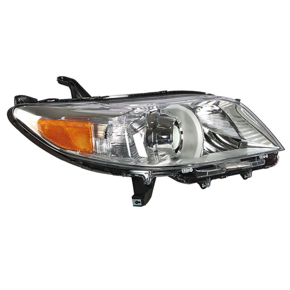 Right Headlight For 2011-2020 Toyota Sienna Chrome Housing Halogen Clear