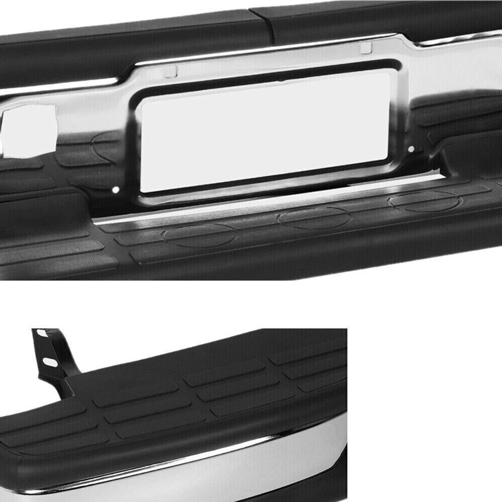 Steel Rear Bumper Assembly For 1999-2007 Silverado Sierra 1500 W/Bracket