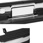 Steel Rear Bumper Assembly For 1999-2007 Silverado Sierra 1500 W/Bracket
