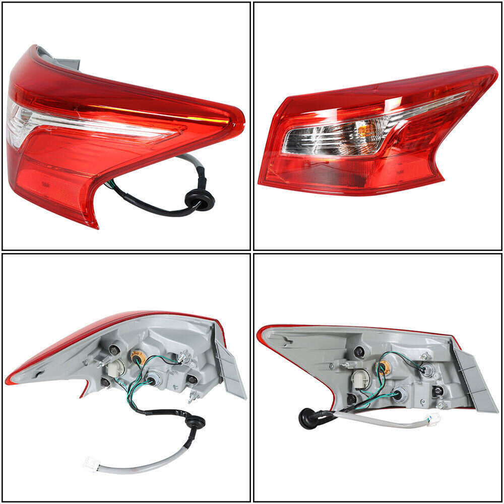 Right Side Outer Tail Light Lamp For 2016-2018 Nissan Sentra Assembly