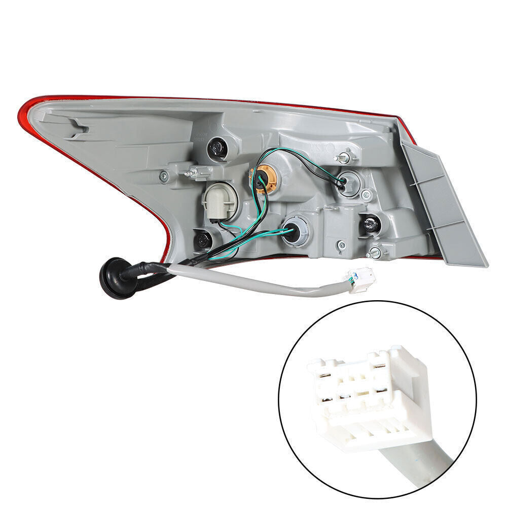 Right Side Outer Tail Light Lamp For 2016-2018 Nissan Sentra Assembly