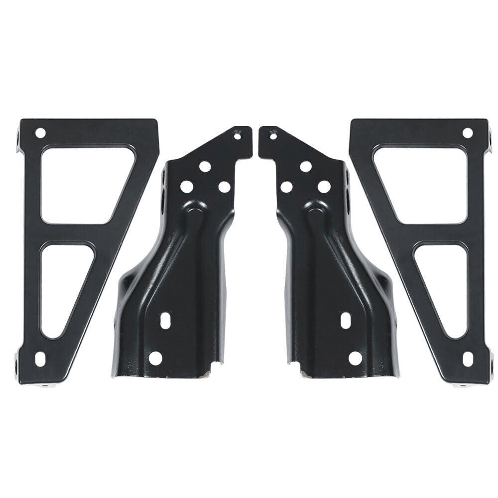 Steel Rear Bumper For 2007-2013 Chevy Silverado / GMC Sierra 1500 Black