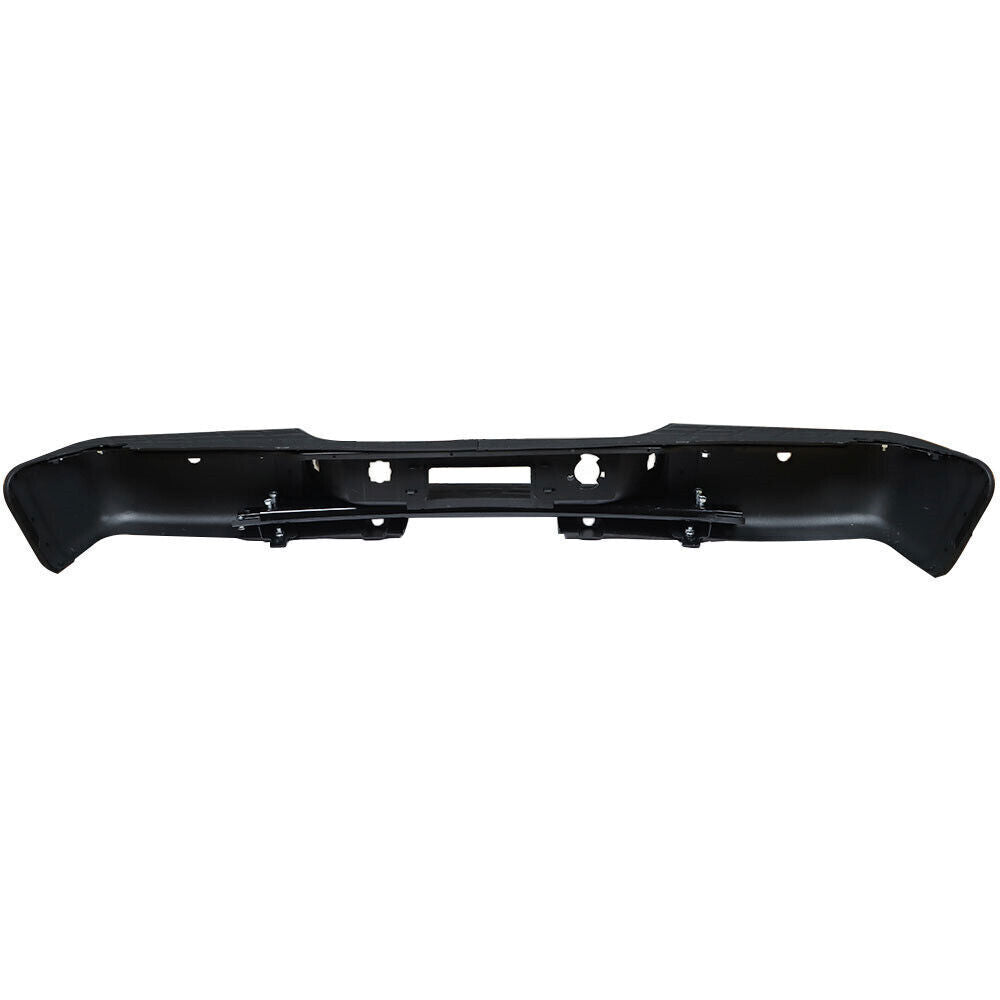 Steel Rear Bumper For 2007-2013 Chevy Silverado / GMC Sierra 1500 Black
