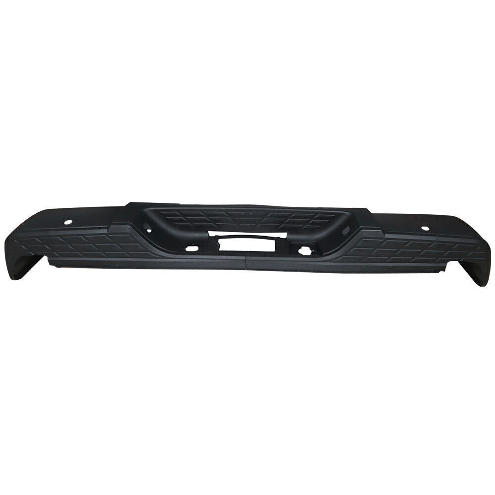 Steel Rear Bumper For 2007-2013 Chevy Silverado / GMC Sierra 1500 Black