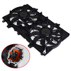 Dual Radiator AC Condenser Cooling Fan For 2014-2017 2020 Nissan Rogue